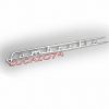 Targhetta Lambretta Laterale per Lambretta Li 3 , Lis, Sx, Tv3 in alluminio