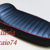 Sella Sportiva Vespa 50 50 Special 125 Primavera Et3 Tipo Sport 2.0 Bordo Rosso