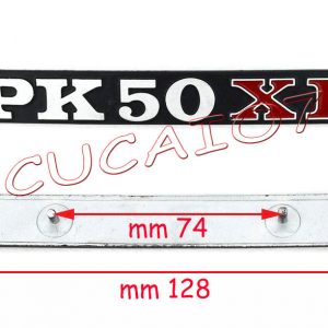 Targhetta PK50XL per Vespa Pk per cofano laterale